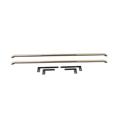 Tubular Side Bars (VW T5 to T6.1) LWB, Chrome