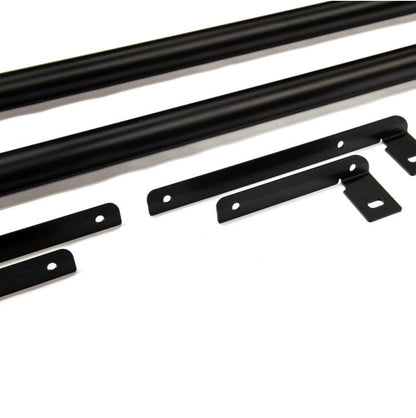Tubular Side Bars (VW T5 to T6.1) LWB, Chrome