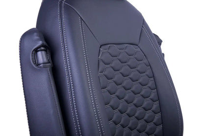 VW Crafter Leather Look Seat Covers Hex Standard