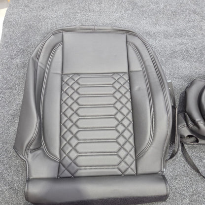 Leather look seat covers Ford Transit