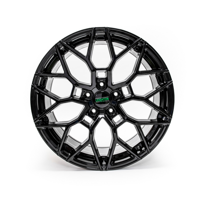 LV-2 Gloss Black Alloy Wheels 8.5"