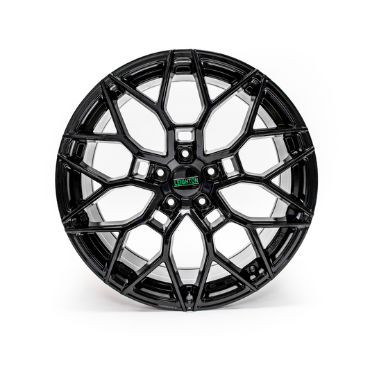 LV-2 Gloss Black Alloy Wheels 8.5"
