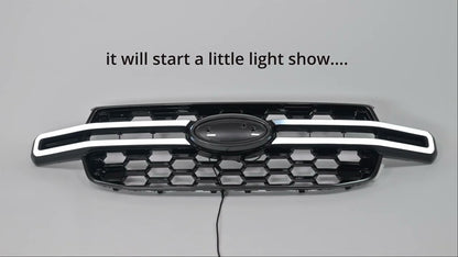 RANGER 2023- NIGHTHAWK LED GRILLE - GLOSS
