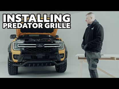 LED DRL Grille - Ranger 2022+ Matte Black