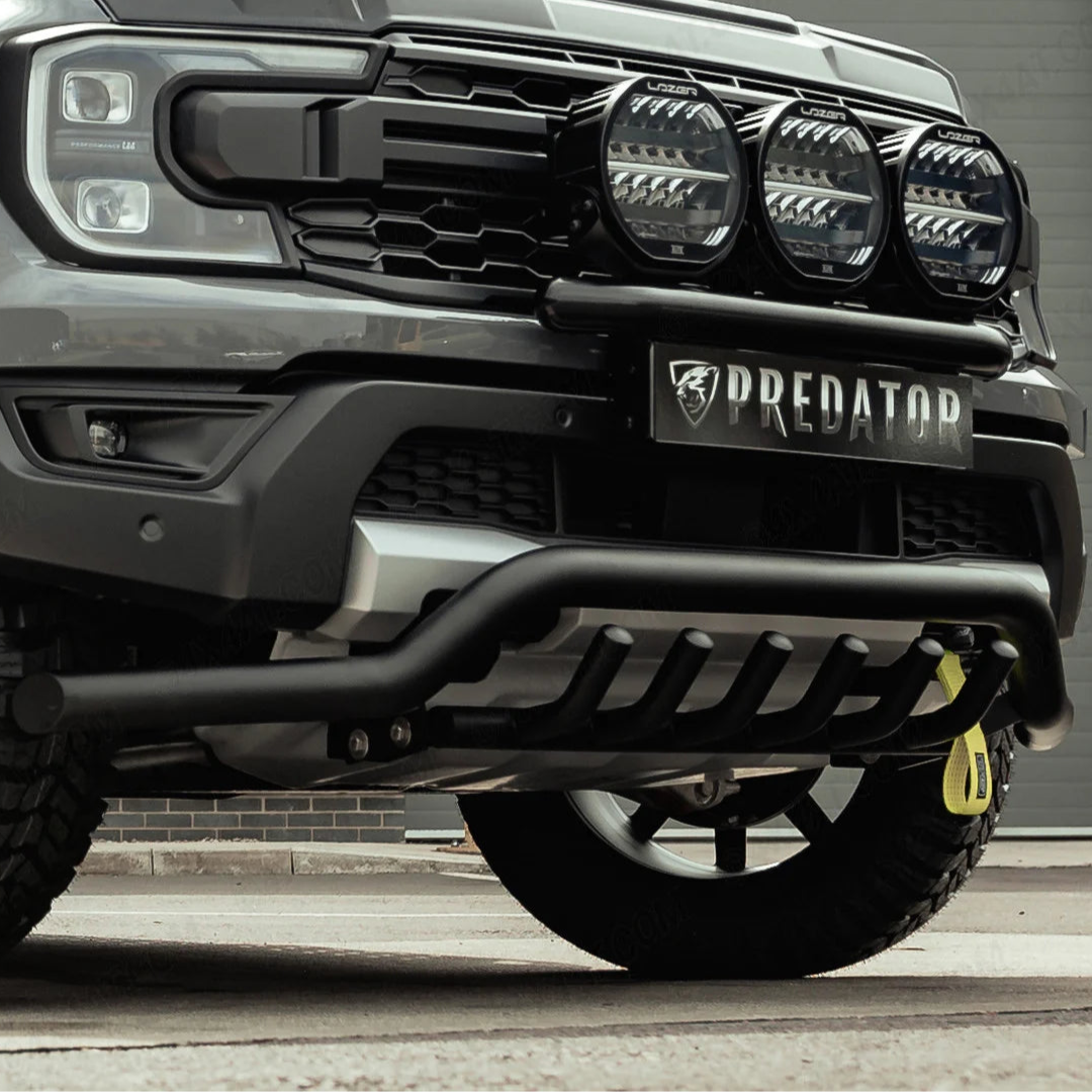70MM BLACK SPOILER BAR - D RANGER - Raptor – Leighton Vans Australia