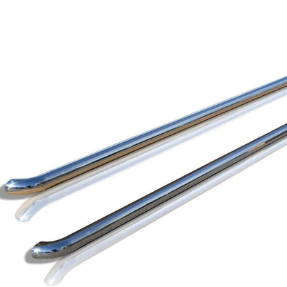 Tubular Side Bars (VW T5 to T6.1) LWB, Chrome