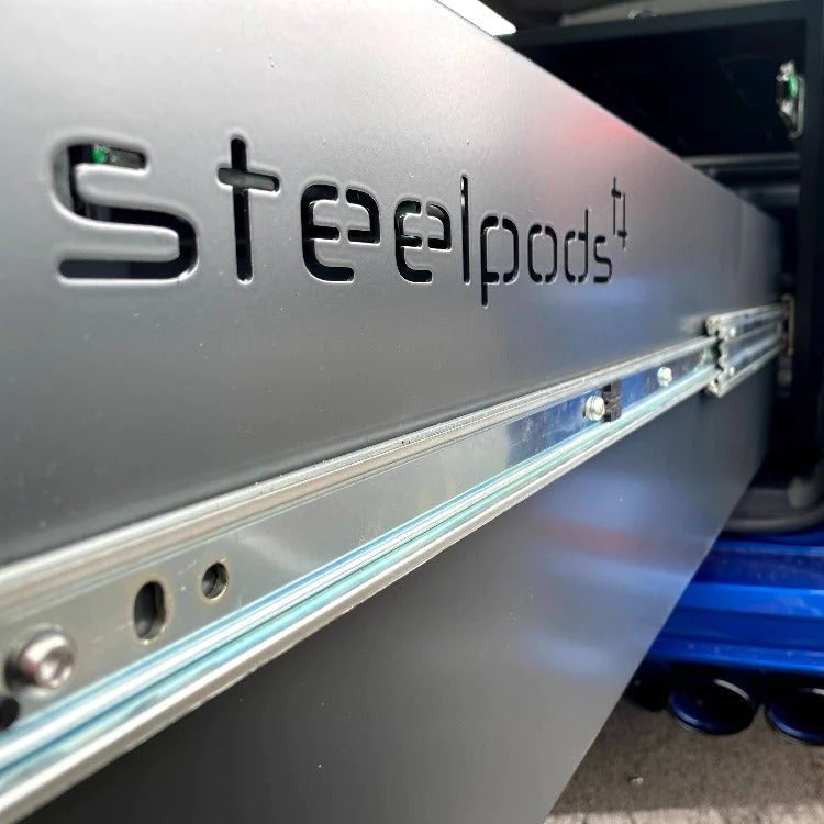 SteelPod Draw and Bed system