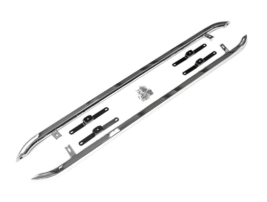 Trapezoid Side Bars (VWT5 to T6.1) LWB Chrome Trap