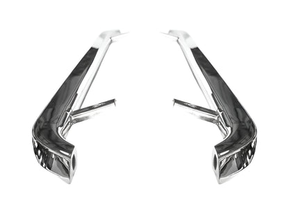Trapezoid Side Bars (VWT5 to T6.1) LWB Matte Black